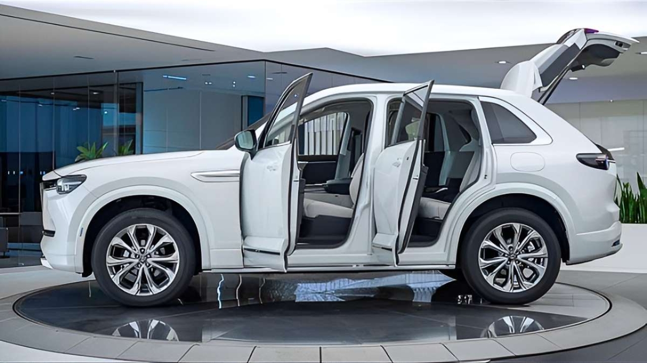 2025 Mazda CX-80 Unveiled – Full Review of the 3-Row Luxury SUV with Hybrid Power, Premium Design and Smart Features