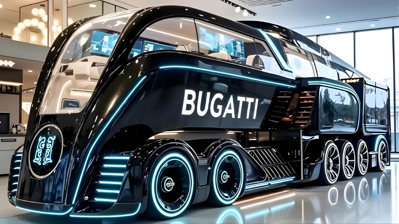 2026 Bugatti Motorhome Reveal – Hypercar-Inspired Luxury RV with Futuristic Design and Elite Features