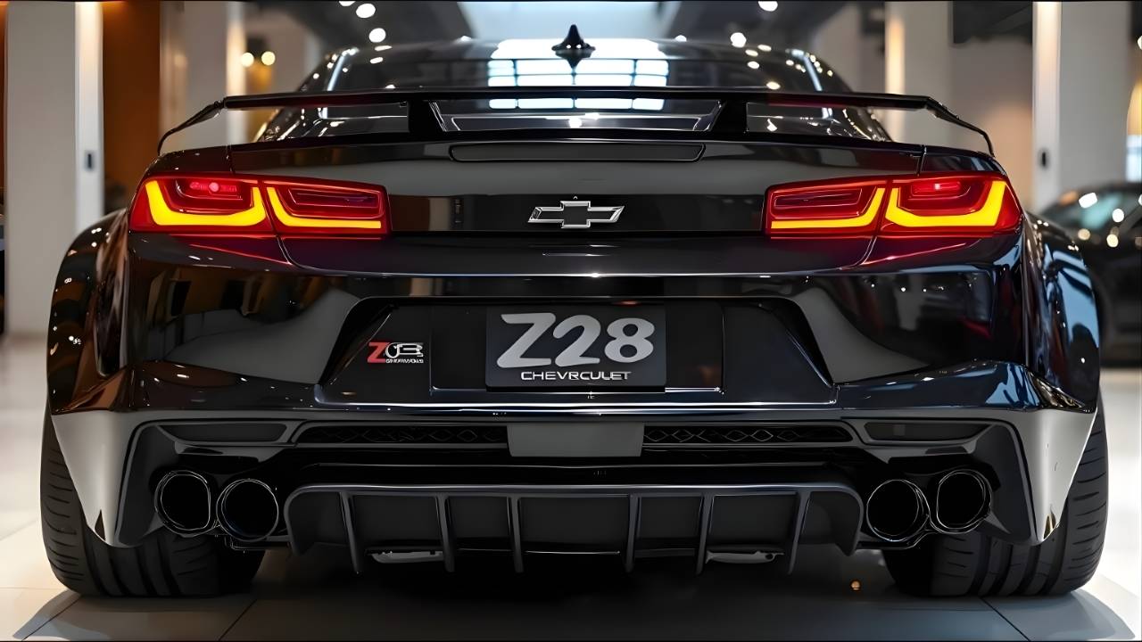 2026 Chevy Camaro Z28 Unveiled: Legendary Muscle Car Returns with 670HP V8, Bold Design, and Track Ready Performance