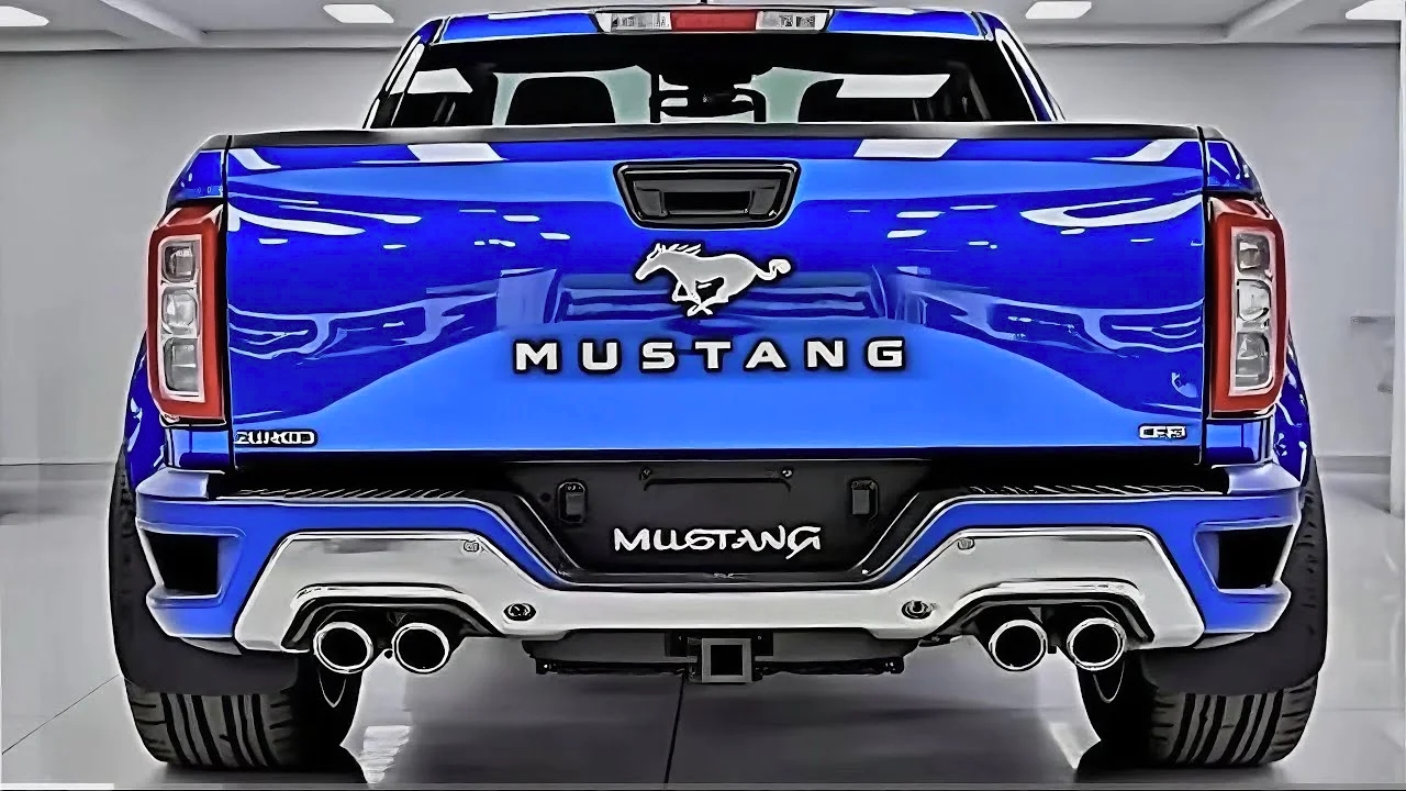 2026 Ford Mustang Pickup Truck Unveiled – Stunning Design, High Performance & Bold New Utility