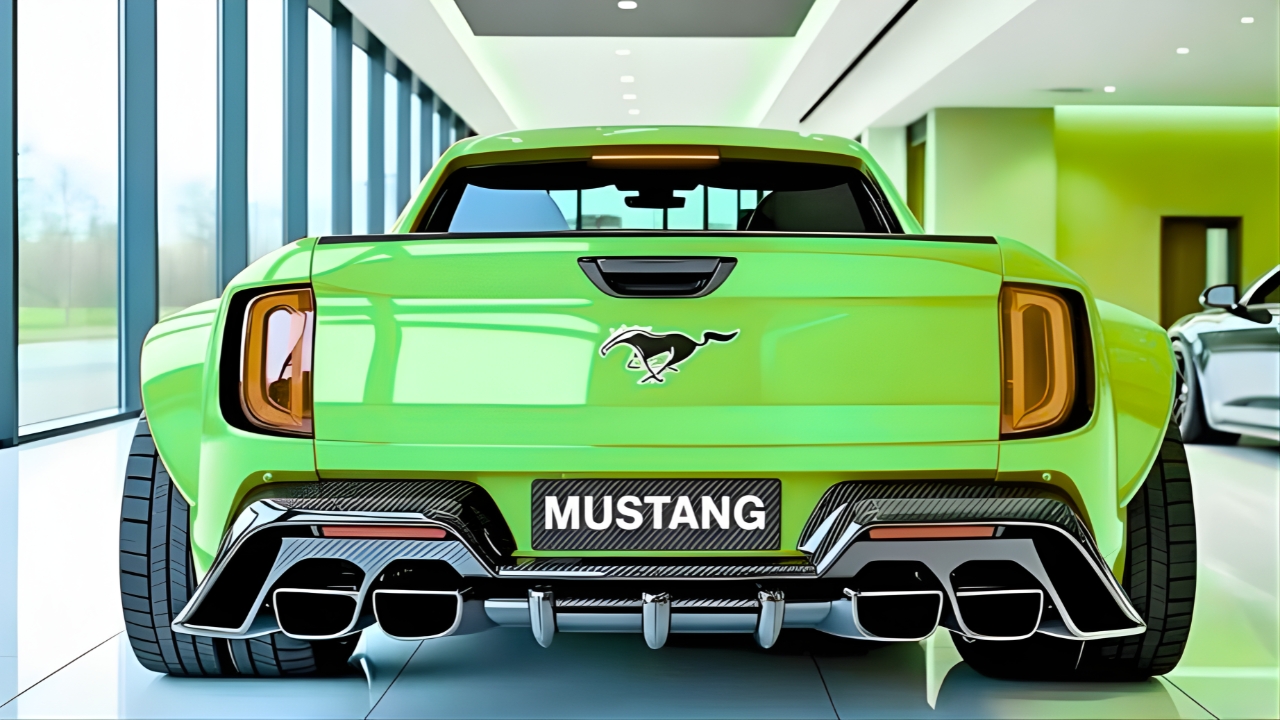2026 Ford Mustang Pickup Unveiled : Iconic Muscle Power Modern Utility and Advanced Features