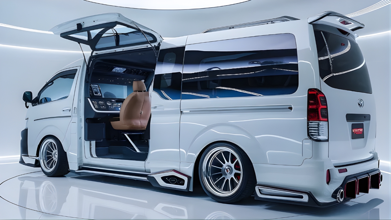 2026 Toyota Hiace Unveiled : Refreshed Design, Higher Payload, and Optimized Engine Performanc